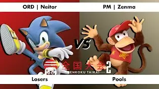 Zenkoku Taikai 2 - ORD | Neitor (Sonic) vs PM | Zenma (Diddy Kong) - Losers Bracket Pools