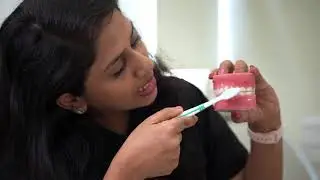 Brushing Technique by Dr.Remya Kirubaharan at Opal dentistry #opaldentistry #invisalign #smile