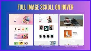How To Make an Image Scroll on Hover | in Elementor Pro 2025