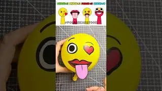 Sprunki Oc Emoji 25 phase 3 | DIY Balloon @PolarBearsToon #sprunkioc #balloon #emoji #diy #viral