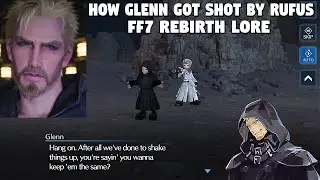Rufus Shoots Glenn Lodbrok FF7 Rebirth Lore - Final Fantasy 7 Ever Crisis