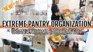 EXTREME PANTRY MAKEOVER // PANTRY ORGANIZATION WITH THE HOME EDIT // CLEAN WITH ME// Karmen Kay