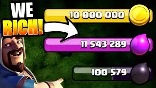 HOW MANY LEVEL 12 WALLS CAN WE UPGRADE!? - Clash Of Clans - ROAD TO TOWN HALL 12!