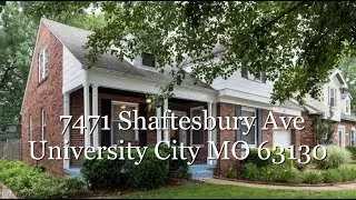 Property Slideshow: 7471 Shaftesbury Ave University City MO 63130