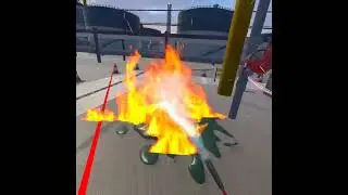 Our Virtual Reality Application of Chemical Leakage in Petrochemical Plant