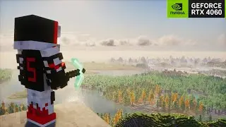 Turning Minecraft Into The Ultimate Cinematic Experience | Destroying RTX 4060 🔥