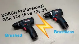 Быстрое сравнение Bosch Professional GSR12v-15 и Bosch Professional GSR12v-35.