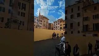 ℹ️🏛 Rome Update: Obelisco del Pantheon Restoration until November 2024 #Roma #Italy #Jubilee #Update