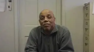 Mr. Richard Evans, a brief interview with my Barber Instructor