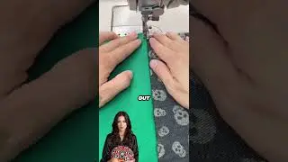 Hack for Super Clean Stitches #shorts #sewing #sewinghacks #sewingtutorial