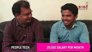 SOFTWARE ENGINEER | 25,000 SALARY | PEOPLE TECH - Shiva (B.Tech - 2024)