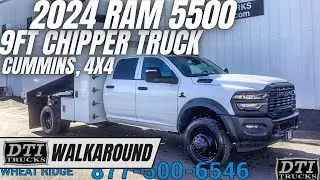 2025 RAM 5500HD 9ft Chipper Truck, Cummins, 4x4 #17941M
