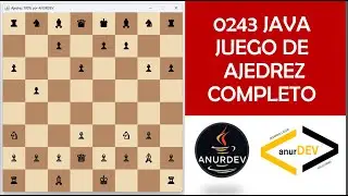 |  0243  |   JAVA  | JUEGO DE AJEDREZ COMPLETO  |