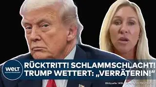 USA: Trumps Vertraute Marjorie Greene schmei&szlig;t hin! Epstein-Files! Trump wettert: 