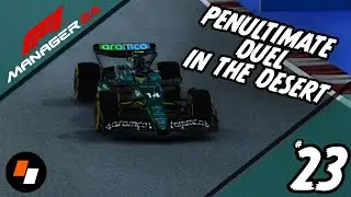 F1 Manager 24: Aston Martin - Эпизод 23 - Предпоследняя дуэль в пустыне [Qatar 24]