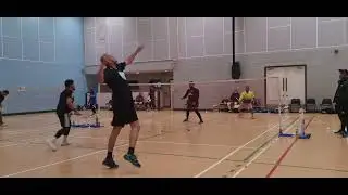 RSC mini badminton tournament Shumon & Tareq V Jaber & Rajon