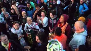 Stonehenge Summer Solstice 2014 Hare Krishna  part 1