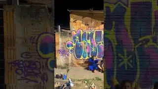 Graffiti na Quebrada❤️🐝✨ #artecontemporanea #graffiti #graffiticharacter #muralart #streetart