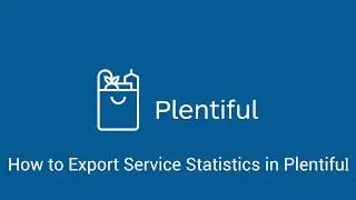 Export Service Statistics