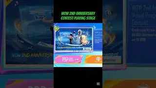 wow 2ns's Anniversary visual programming playing stage #pubgmwow #pubgmobile #legendop