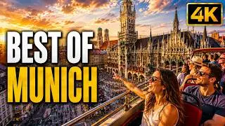 Munich City Bus Tour in 4K
