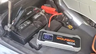 Wolfbox Jump Starter started my Car without the Battery connected?!