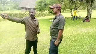Foreigner first visit in Uganda Fort Portal 