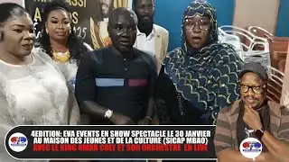 EVA EVENTS 🔴 4em Edition- MME KHADY DIEDIOUH - MR CHEIKH ALIOU BEYE PUB SPECTACLE 30 JANVIER