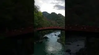 Shinkyo Bridge in Nikki, Japan