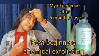 Best Beginner's Chemical exfoliating serum/ Deconstruct lactic acid 5% serum review