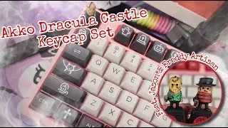 Halloween Keycap | Akko Dracula Casrtle feat. Jason & Freddy