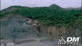 Shanghai DM Crusher 400tph stone crusher line