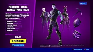 Fortnite - DARK REFLECTIONS PACK/BUNDLE RETURNS!!!