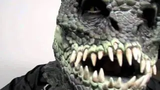 Immortal Masks Silicone Reptile Movement test (Croc Paint Scheme)