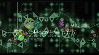 [COGITION SONG] ChristianMossuto - Violence (low pitch remix) | Geometry Dash songs