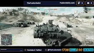 Furloughed Fed FusionSaint's Battlefield Livestream!