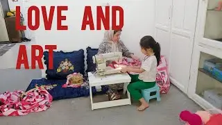 Gymnastics and Sewing Day | Cozy Family Vlog of a Rural Woman