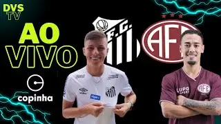 SANTOS SUB-20 X FERROVIÁRIA SUB-20 - AO VIVO - COPINHA 2026