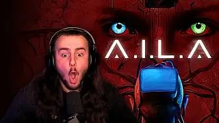 This Indie Horror Game Made Me Question EVERYTHING | A.I.L.A Full Playthrough