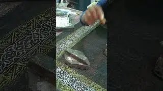 How an Block Print is Made #textileprinting #handblock #blockprinting #handmadeart #textile #block
