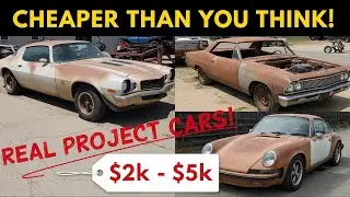 Real Project Cars for Sale Under $5K | Classic Cars You Don&rsquo;t See Anymore!