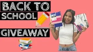 HUGE Back To School Supplies Haul + GIVEAWAY 2018!!