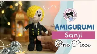 SANJI Amigurumi One Piece &ndash; El cocinero de los Mugiwara 🍜 Tutorial 2025