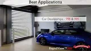 High Speed Aluminum-Glass Doors - RapidShield, RapidView