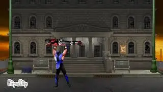 sub zero fatality thing  mk3 ye