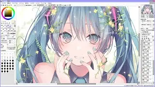 【39の日】初音ミク描いてみた【イラストメイキング】