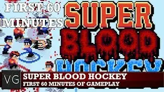 Super Blood Hockey [PS4 Pro] - First 60 Minutes Of Gameplay | No commentary, 4K