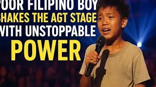 Poor Filipino Boy Shakes the AGT Stage with Unstoppable Power