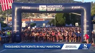 20th annual Monterey Bay Half Marathon draws thousands for scenic run