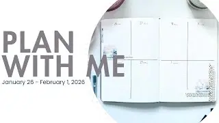 Планируйте вместе со мной | 26 января - 1 февраля 2025 г. | Archer & Olive | Оставайтесь с Кейт